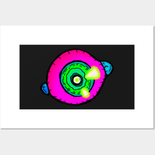 EYE have a neon Posters and Art